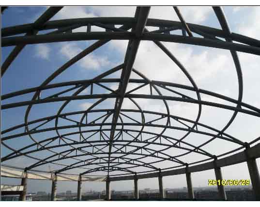 涟源中煤朔州宾馆管桁架工程