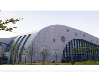 涟源会议中心外景网架工程